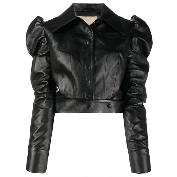 Luann De Lesseps Real Housewives of New York City Black Leather Jacket