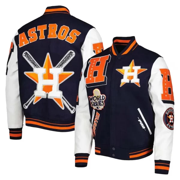 Mash Up Houston Astros Varsity Jacket