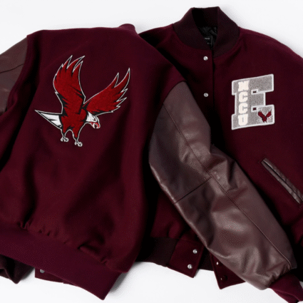 NCCU Eddie&Day Varsity Letterman Jacket