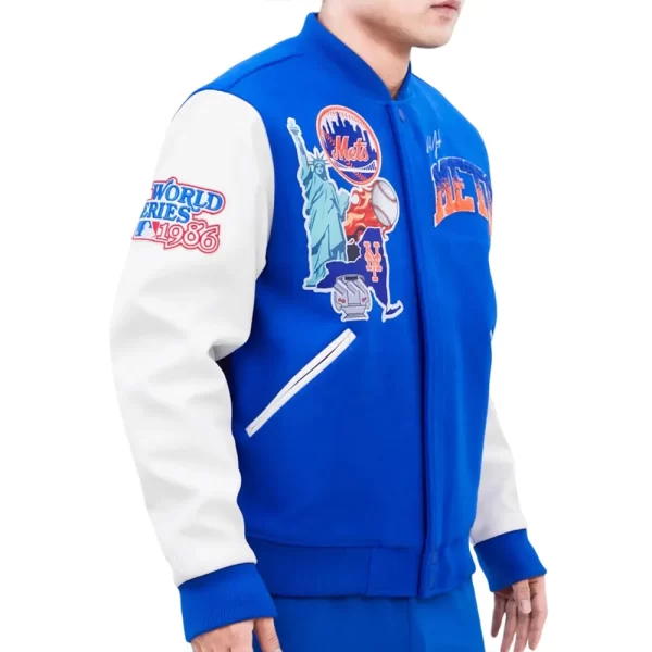 NY Mets Home Town Varsity Jackets