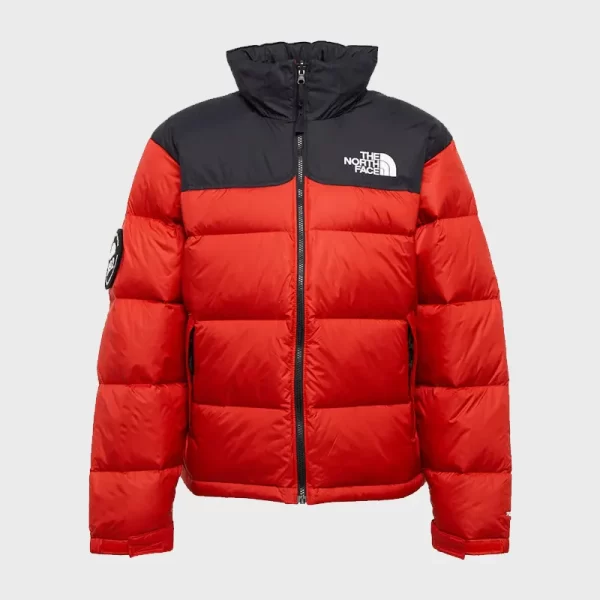 North Face Supreme Puffer Red Jacket