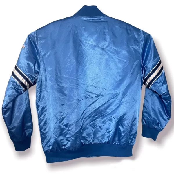 Oklahoma City Thunder Pick & Roll Varsity Satin Blue Full-Snap Jacket