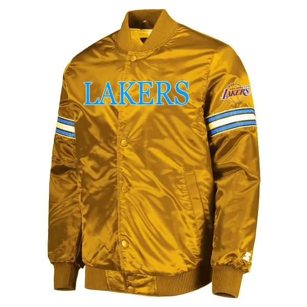 Pick & Roll Los Angeles Lakers Satin Jacket