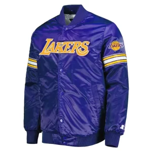 Pick & Roll Los Angeles Lakers Satin Jacket