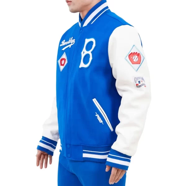 Retro Classic Brooklyn Dodgers Varsity Jackets