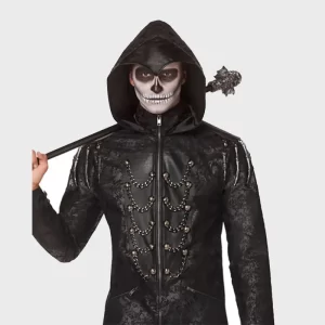 Skeleton Royalty Black Jacket