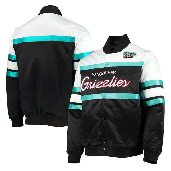 Special Script Vancouver Grizzlies Black Jacket