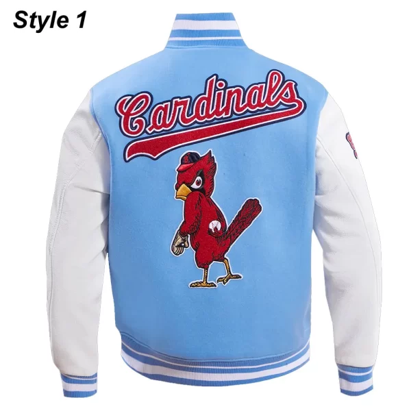 St. Louis Cardinals Retro Classic Rib Wool & Leather Varsity Jacket