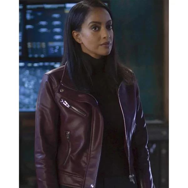 Supergirl Season 6 Azie Tesfai Leather Jacket