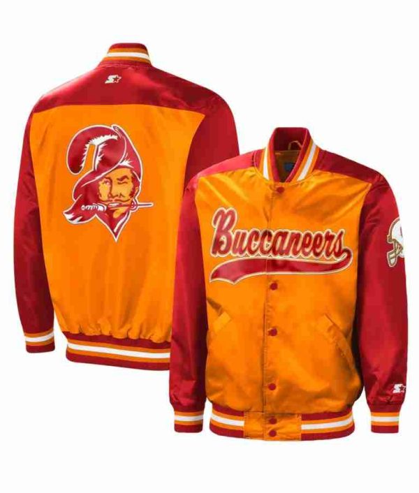 Tampa Bay Buccaneers Tradition Satin Jacket