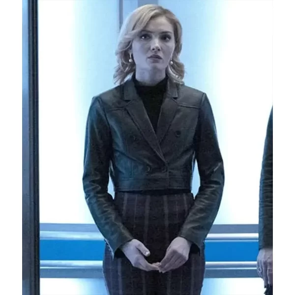 The Gifted S02 Skyler Samuels Leather Black Jacket