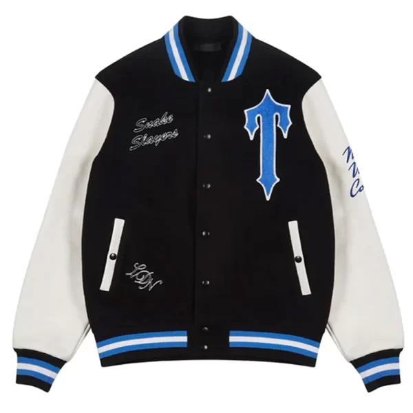 Trapstar Snake Slayers Wool Varsity Jacket