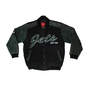 Vintage NFL "New York Jets" Satin Bomber Jacket