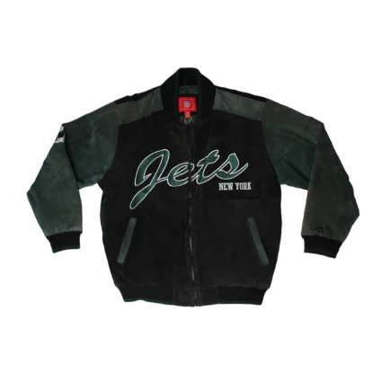 Vintage NFL "New York Jets" Satin Bomber Jacket