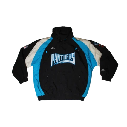 Vintage NFL Pro Line “Carolina Panthers” Winter Black Jacket