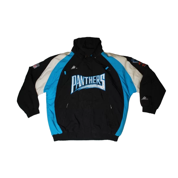 Vintage NFL Pro Line “Carolina Panthers” Winter Black Jacket