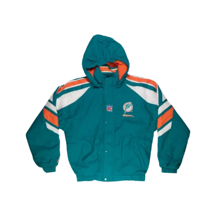 Vintage Starter NFL Pro Line “Miami Dolphins” Winter Satin Jacket