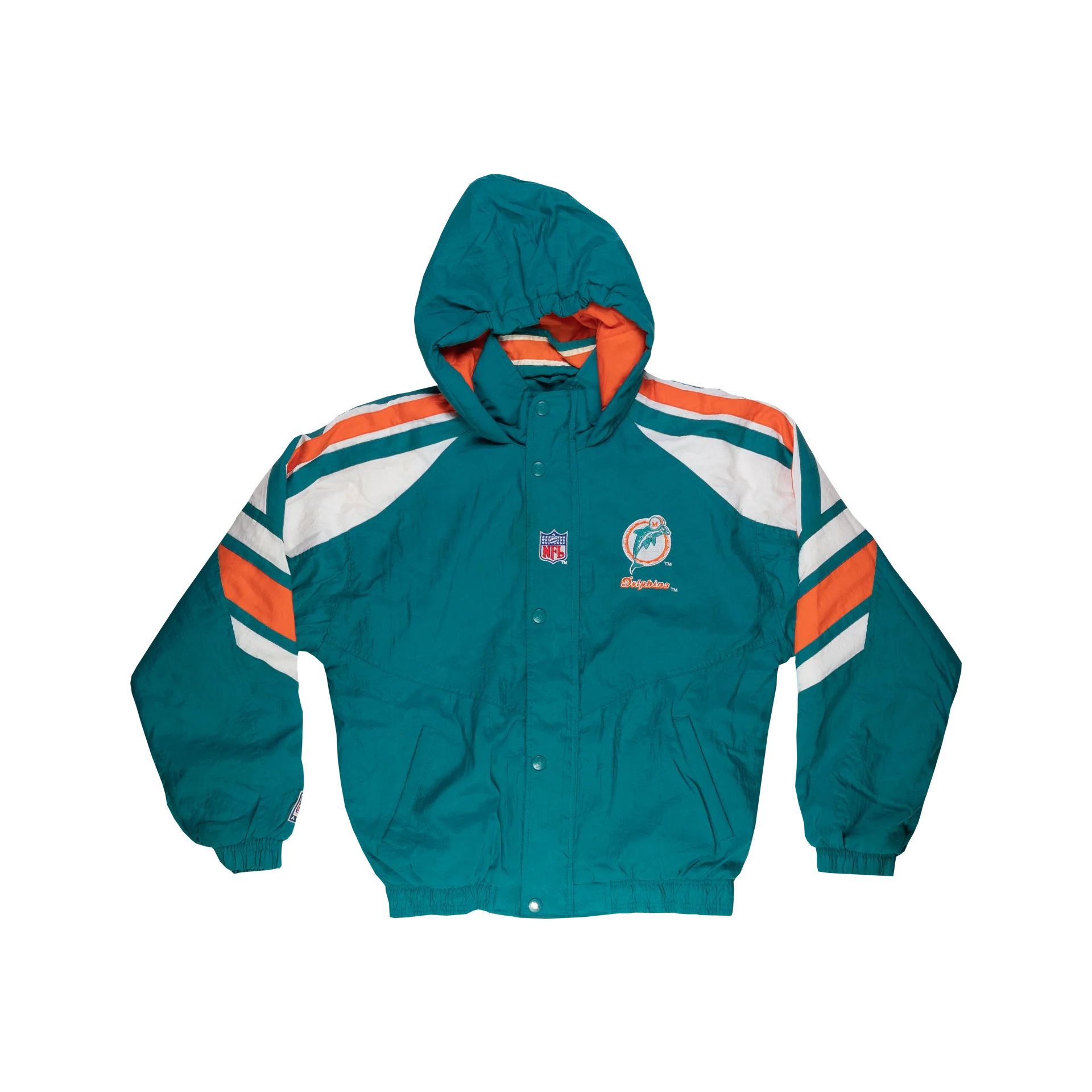 NFL Pro Vintage Starter Line “Miami Dolphins” Winter Jacket - A2 Jackets