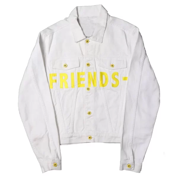 Vlone Friends Buttoned Denim Jacket