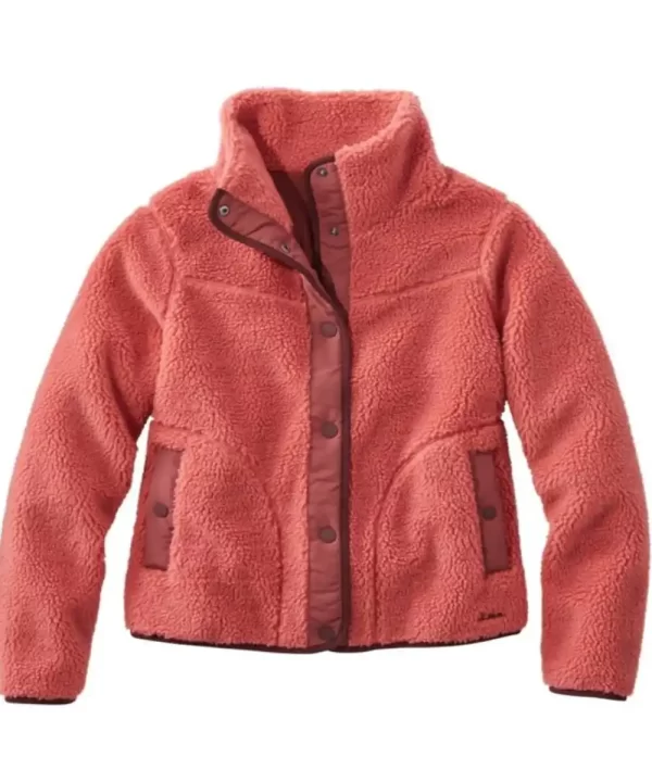 Women Fleece Sherpa Jacket