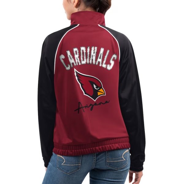 Women's Arizona Cardinals Showup Fashion Dolman Full-Zip Track Jacket