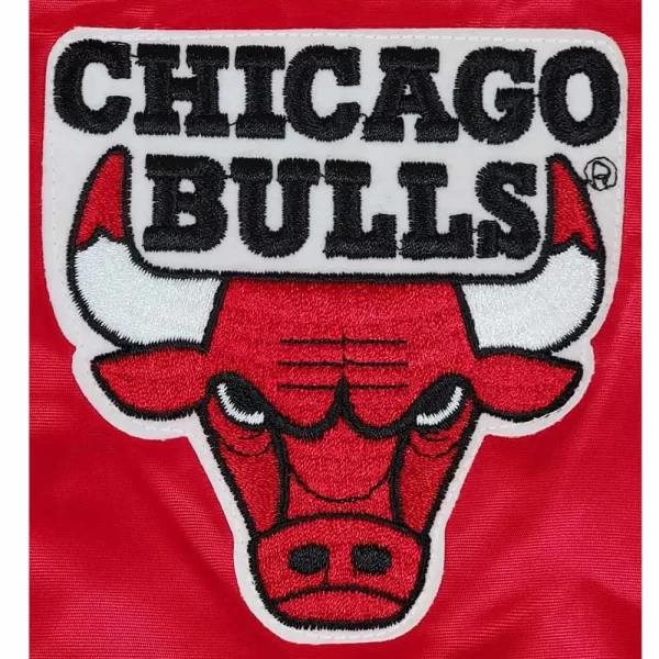 80’s Chicago Bulls Bomber Red Jacket
