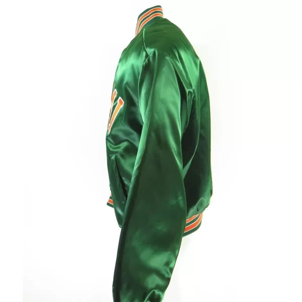 80’s Miami Hurricanes Green Jacket