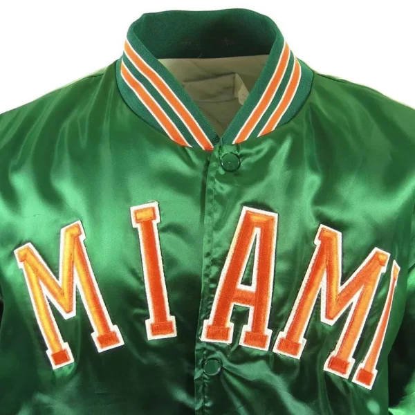 80’s Miami Hurricanes Green Jackets