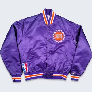 80’s Phoenix Suns Purple Satin Jacket