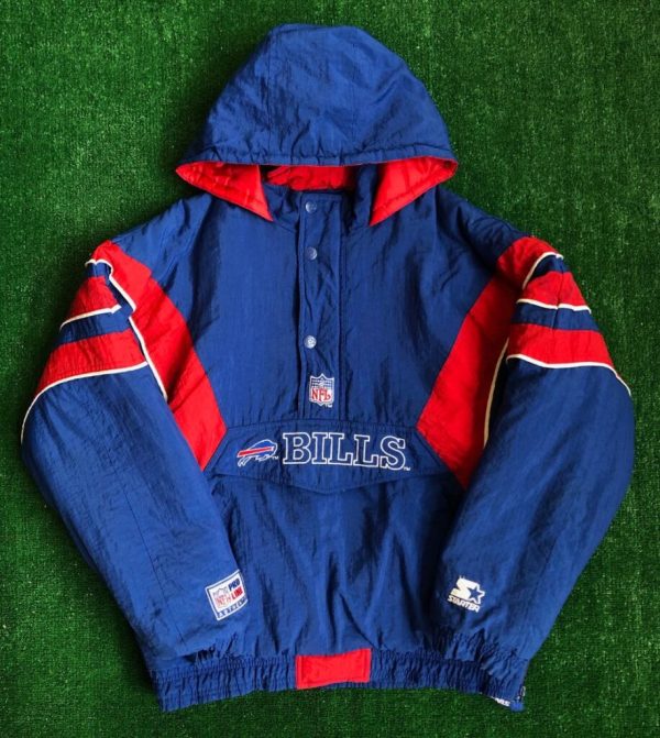 90’s Buffalo Bills Starter NFL Heavyweight Pullover Jacket