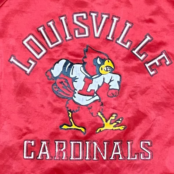 90’s Louisville Cardinals Satin Jacket