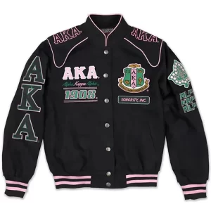 Alpha Kappa Alpha BB Twill Wool Jacket