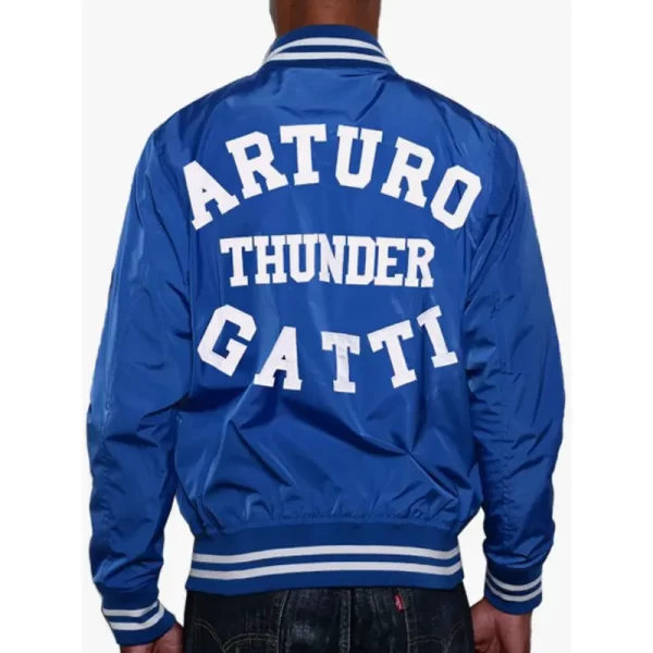 Arturo Gatti Blue Varsity Jacket