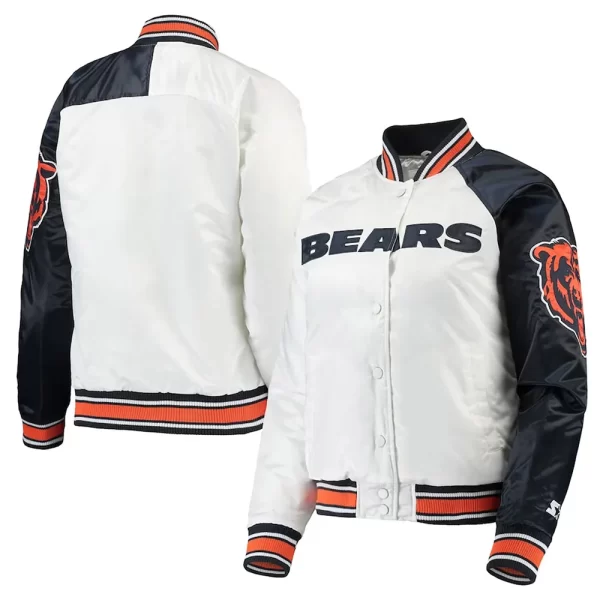 Chicago Bears Hometown Satin Jackets