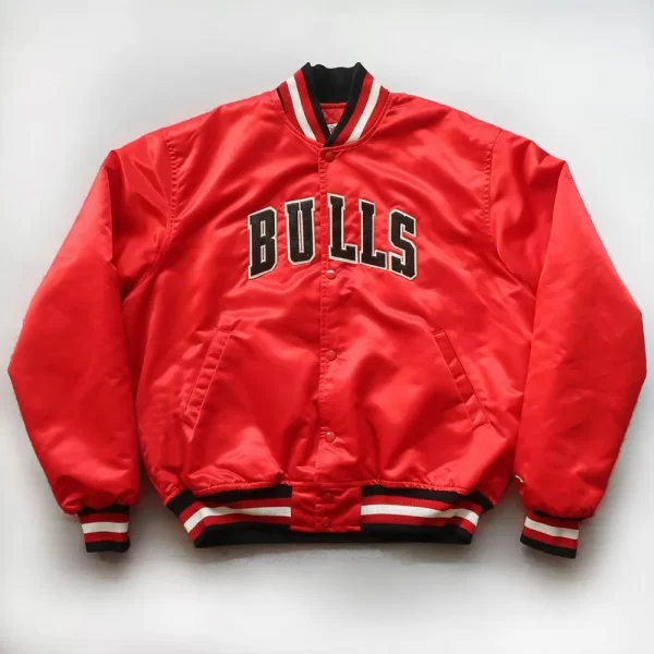 Chicago Bulls 80s Red Jacket