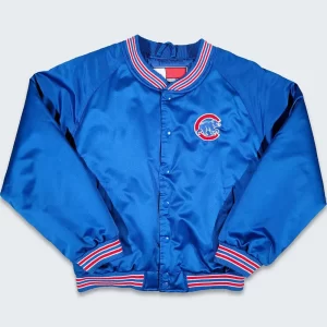 Chicago Cubs Youth Royal Blue Satin Jacket