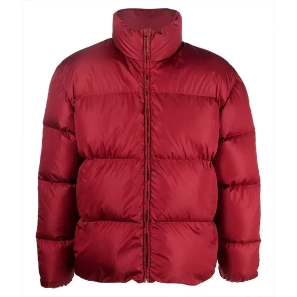 Christmas with You Deja Monique Cruz Puffer Red Jacket