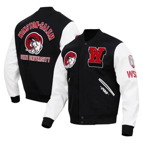 Classic Winston-Salem State Varsity Jacket