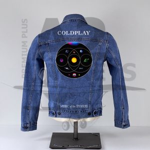 Coldplay x Levi's Music of the Spheres World Tour Denim Jacket