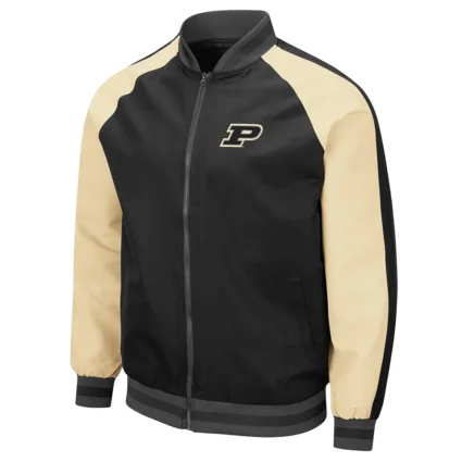 Colosseum Black Purdue Boilermakers Jacket