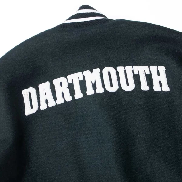 Dartmouth Green and White Varsity Jacket