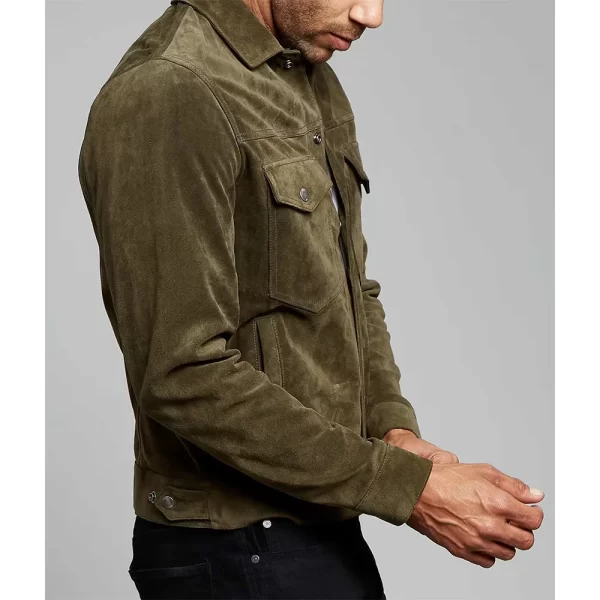 Dylan Sage Suede Jacket