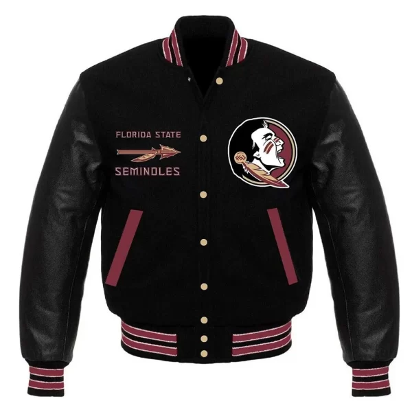 Florida State Seminoles Varsity Black Jacket