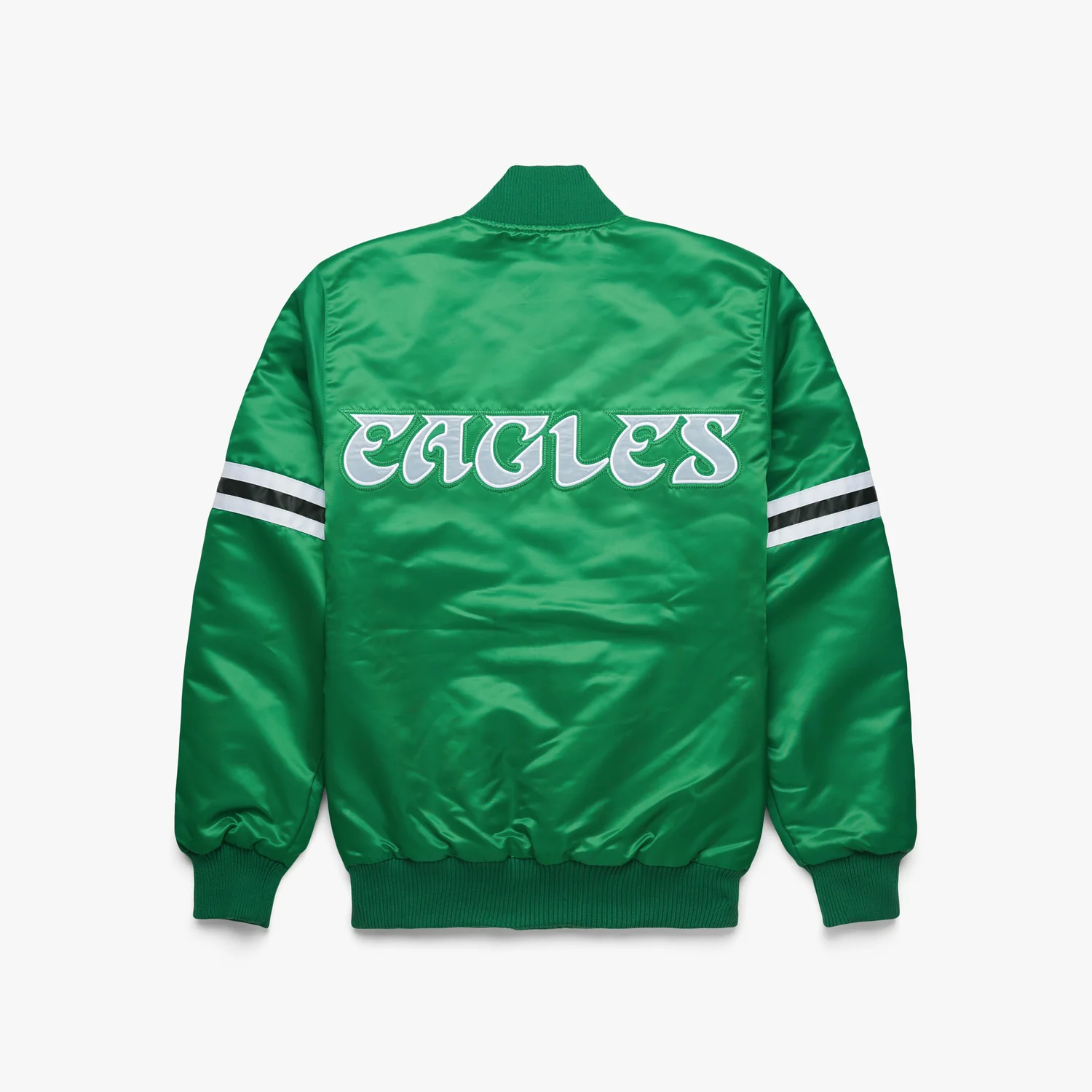 HOMAGE X Starter Eagles Green Satin Jacket