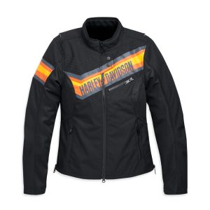 Harley Davidson Black Textile Riding Jacket