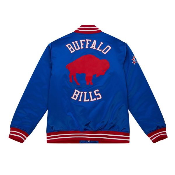 Heavyweight Satin Jacket Buffalo Bills