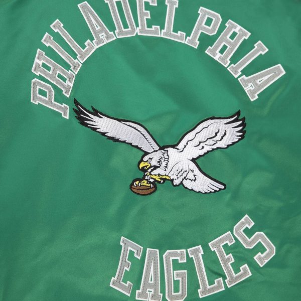 Heavyweight Satin Philadelphia Eagles Jacket