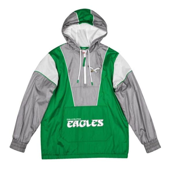 Highlight Reel Windbreaker Philadelphia Eagles Green Jacket