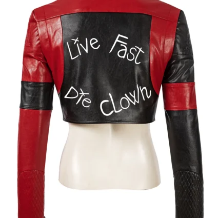 Injustice 2 Harley Quinn Live Fast Die Clown Jacket