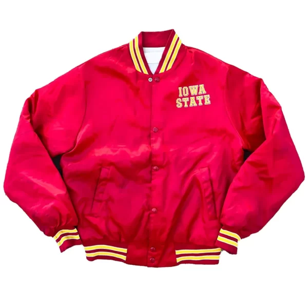 Iowa State Cyclones 90’s Red Jacket